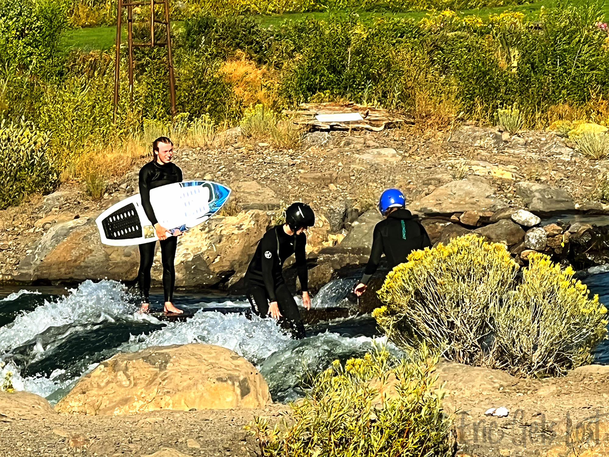 Deschutes River Surfing