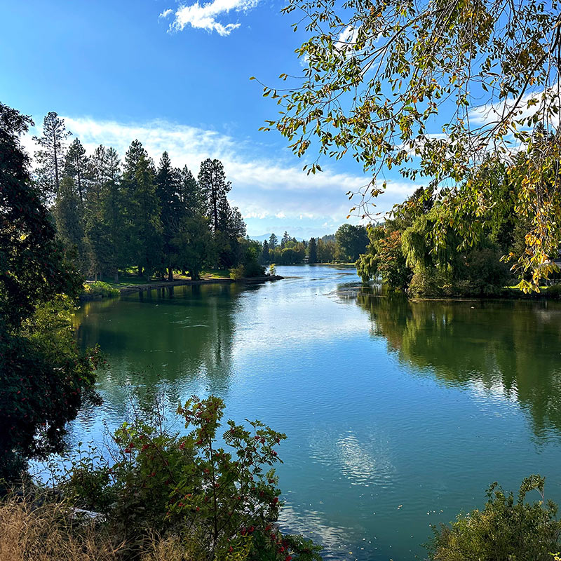 Mirror Pond at Drake Park