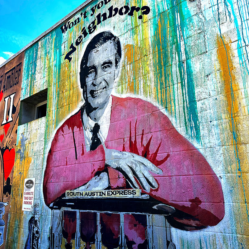 Mister Rogers Mural