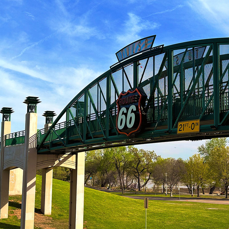 Route 66 Footbridge