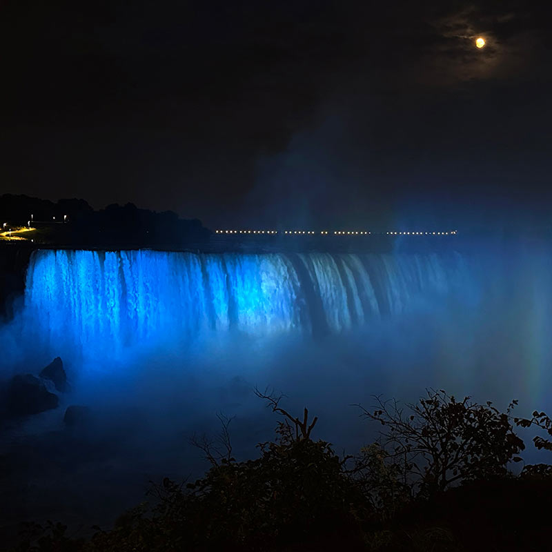 Niagara Falls at Night