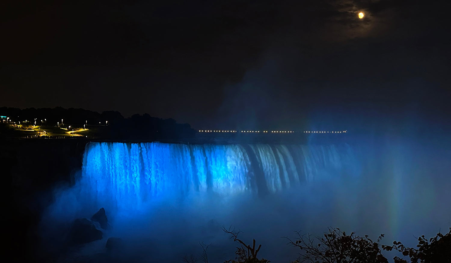 Niagara Falls at Night