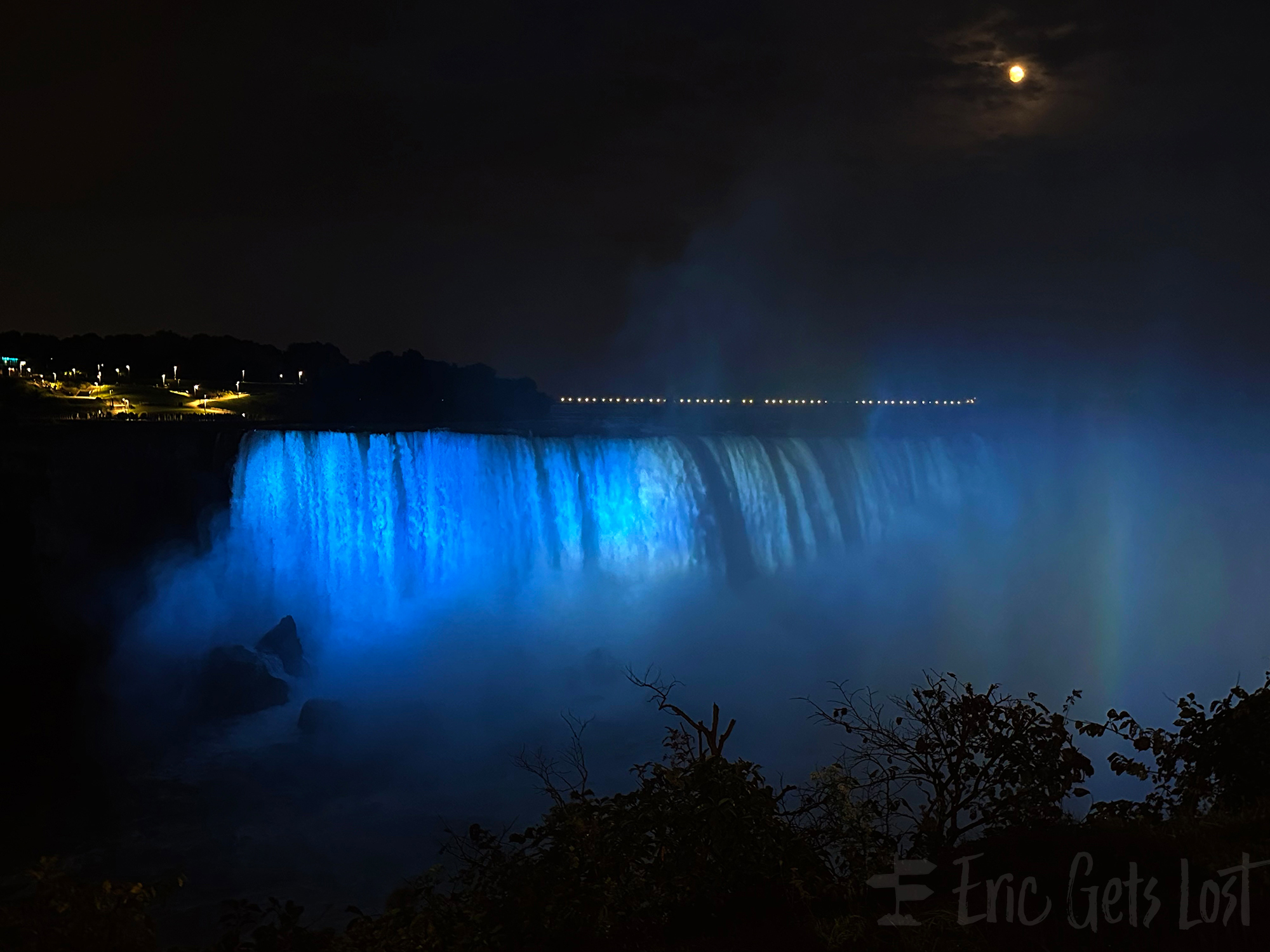 Niagara Falls at Night