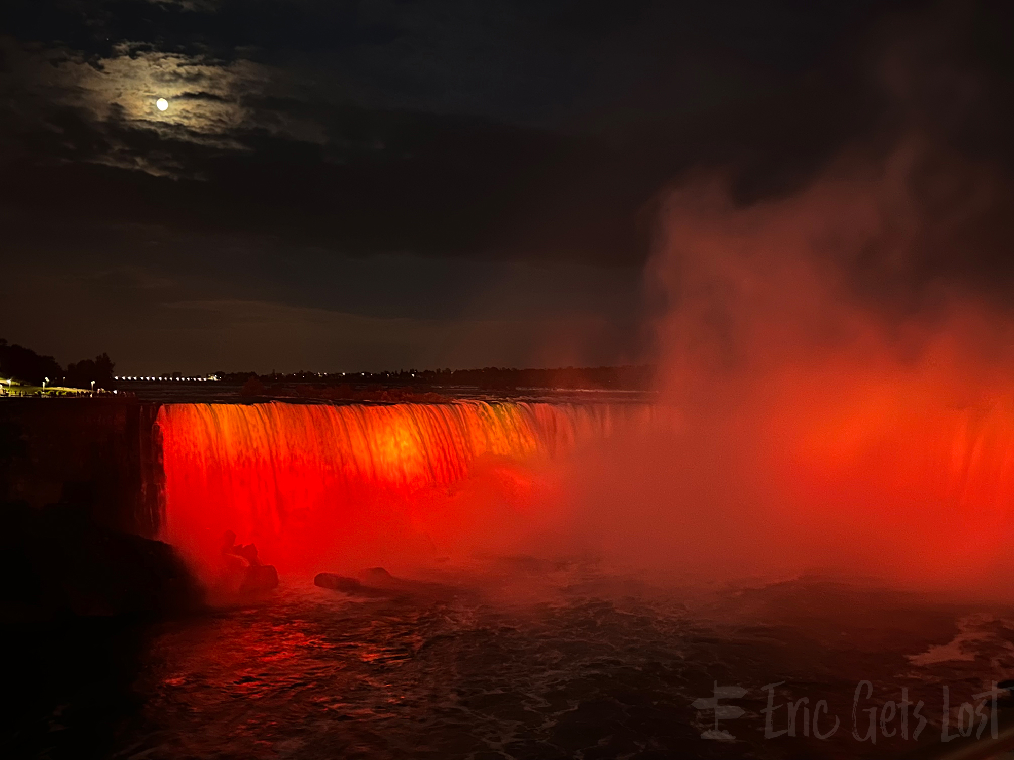 Niagara Falls at Night