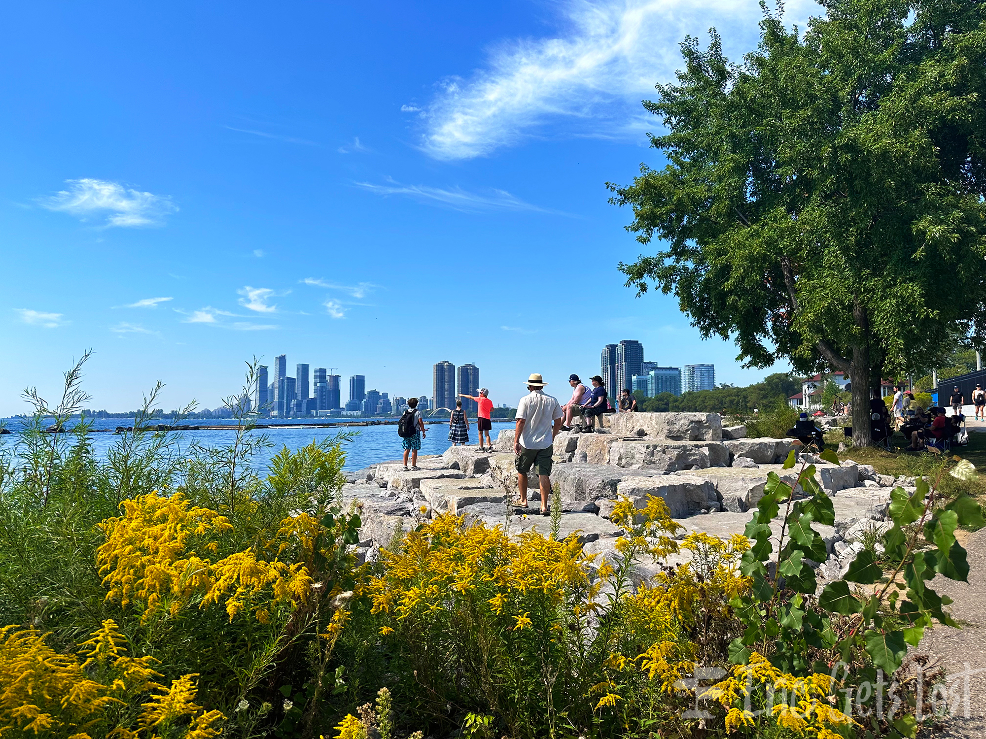 Lake Ontario at Sunnyside Park