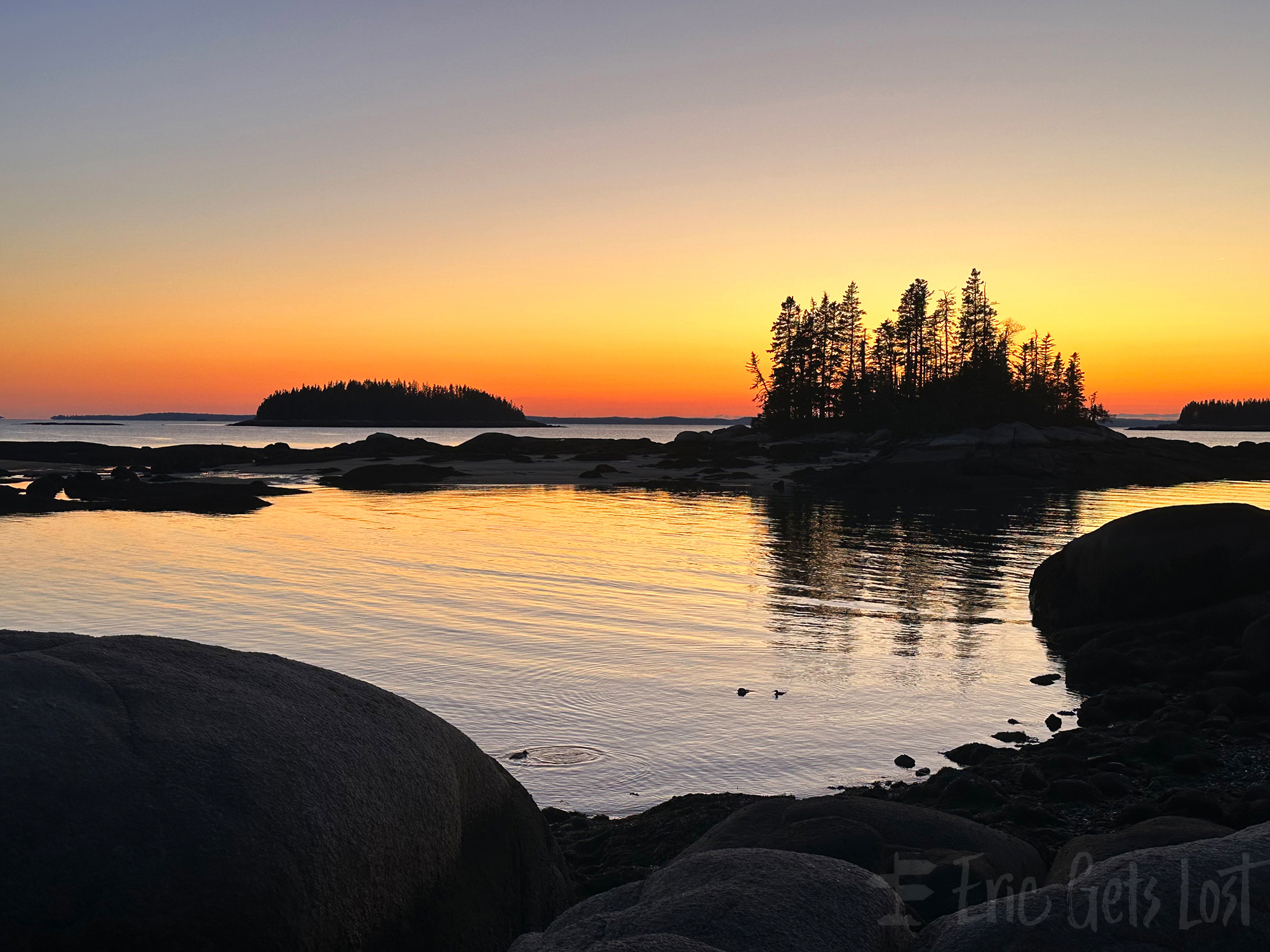 Sand Beach on Deer Isle